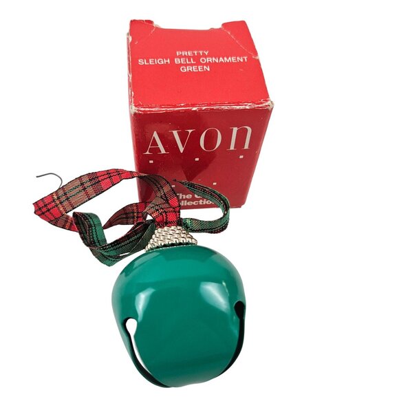 Avon Christmas Ornament Lot 8 Bears Train Angel Bell Teacher Santa Express - Picture 5 of 9